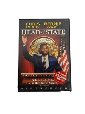 Head Of State Chris Rock Bernie Mac Comedy Widescreen DVD DreamWorks Preowned